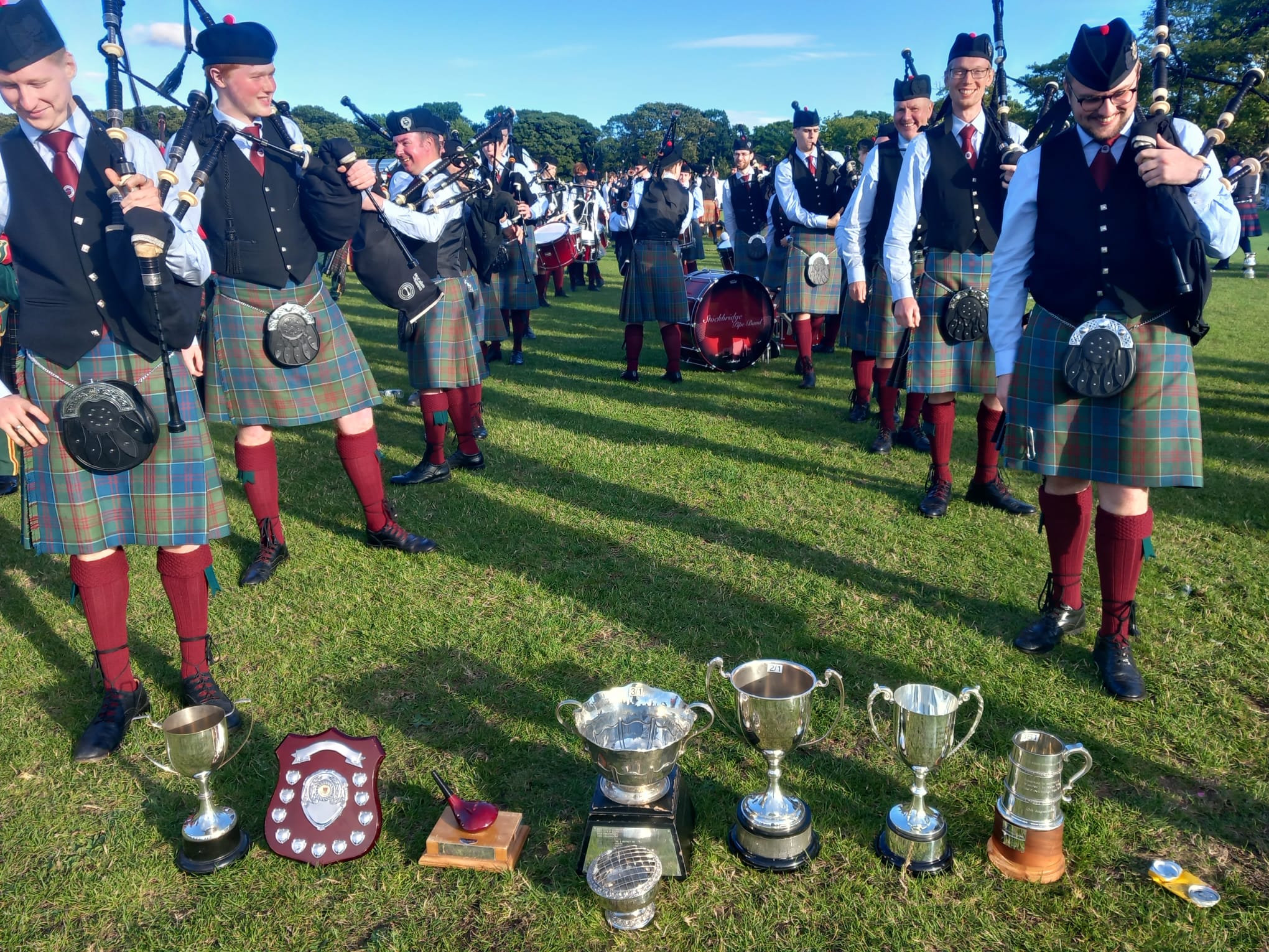 Stockbridge Pipe Band - North Berwick - Aug 2023